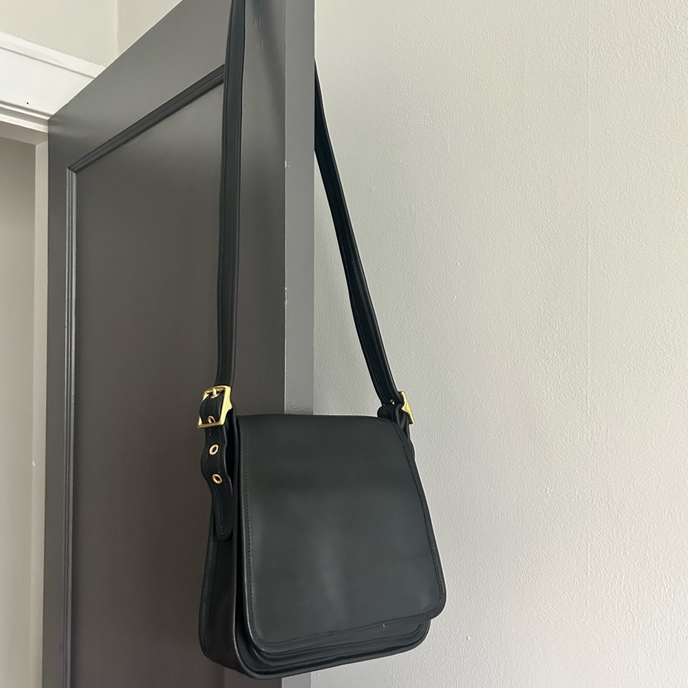 Black Coach Shoulder Bag